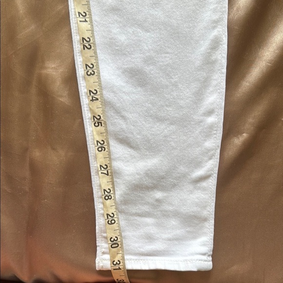 J.Crew Tall Classic White High Rise Toothpick Skinny Jeans Capsule Preppy Sz 28T - Picture 11 of 15